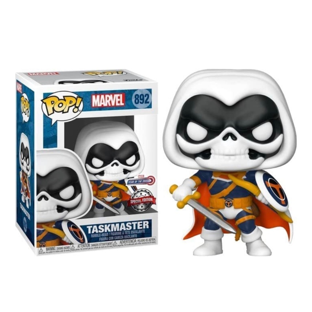 Funko Pop! Marvel Taskmaster Vinyl Bobblehead Toy For Kid.